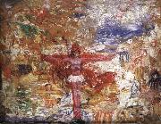 James Ensor Christ in Agony Spain oil painting artist